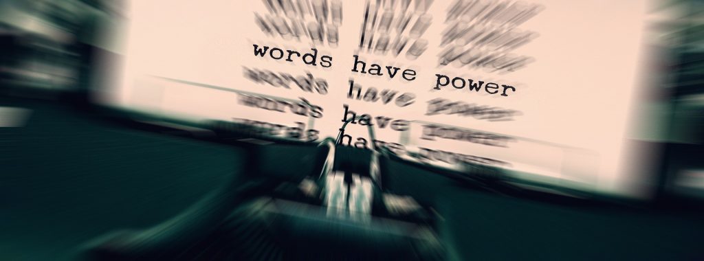 content writing - words have power