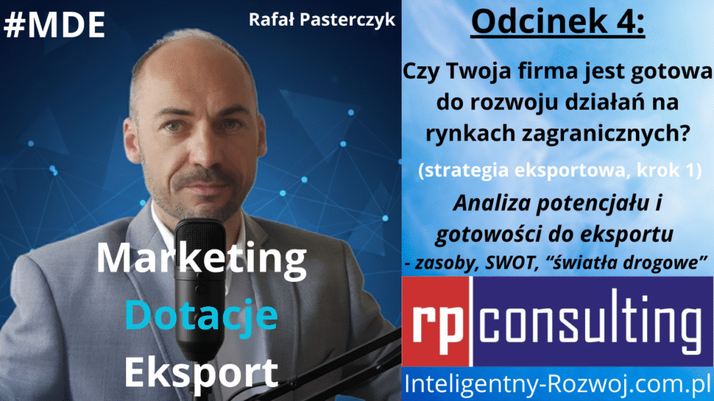 Podcast MDE (MDE.4/E) - Czy Twoja firma jest gotowa na eksport? (strategia, krok 1) - zasoby przedsiębiorstwa