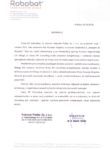 Robobat Polska Sp. z o.o. - referencje dla RP CONSULTING
